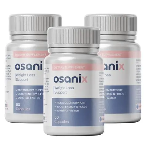 Osanix Danmark kosttilskud – tre flasker med 60 kapsler